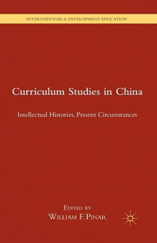 Cover for Curriculum Studies in China