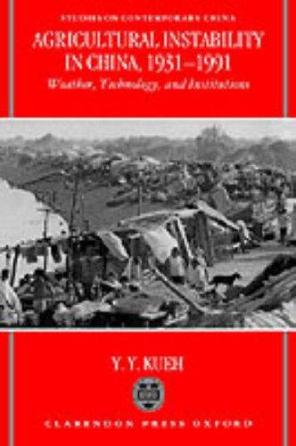 Cover for Agricultural Instability in China, 1931-1990