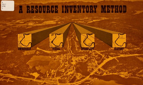 Cover for A resource inventory method for land use planning in Montana.
