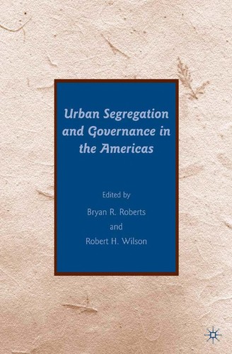 Cover for Urban segregation and governance in the Americas