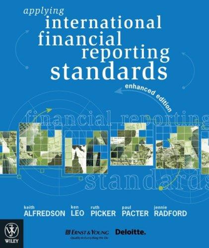 Cover for Applying  International Financial Reporting Standards Enhanced Edition