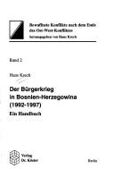 Cover for Der Bürgerkrieg in Bosnien-Herzegowina (1922-1997)