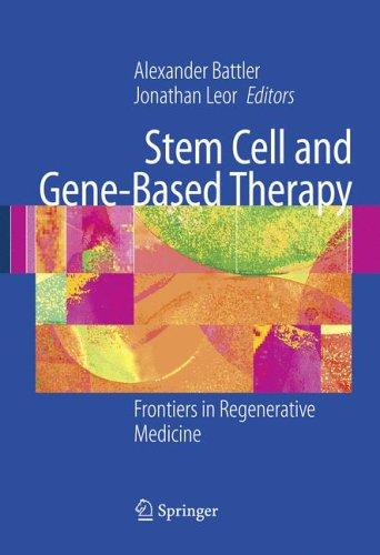 Cover for Stem Cell and Gene-Based Therapy