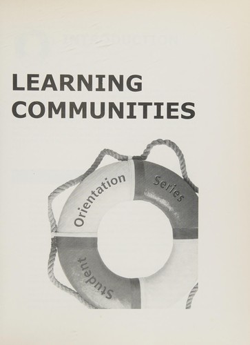 Cover for Learning communities