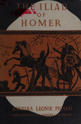 Cover for The Iliad of Homer.