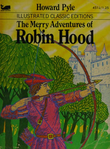 Cover for The merry adventures of Robin Hood