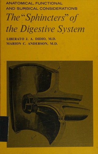 Cover for The sphincters of the digestive systems