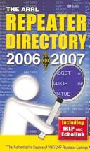 Cover for Arrl Repeater Directory 2006/2007