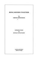 Cover for Being modern together