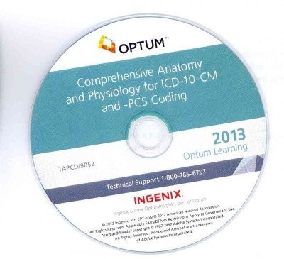 Cover for Comprehensive Anatomy and Physiology for ICD-10-CM and PCS Coding 2013 + Ebook on CD-ROM