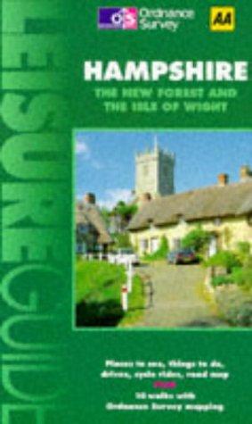 Cover for Hampshire and the Isle of Wight (Ordnance Survey/AA Leisure Guides)