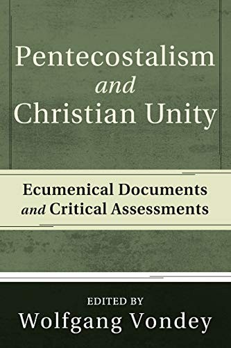 Cover for Pentecostalism and Christian unity