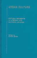 Cover for Urban Culture