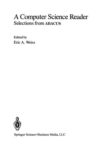 Cover for A Computer Science Reader
