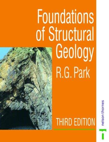 Cover for Foundation of Structural Geology