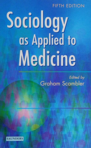 Cover for Sociology as applied to medicine