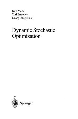 Cover for Dynamic Stochastic Optimization