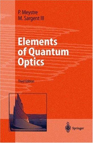 Cover for Elements of quantum optics