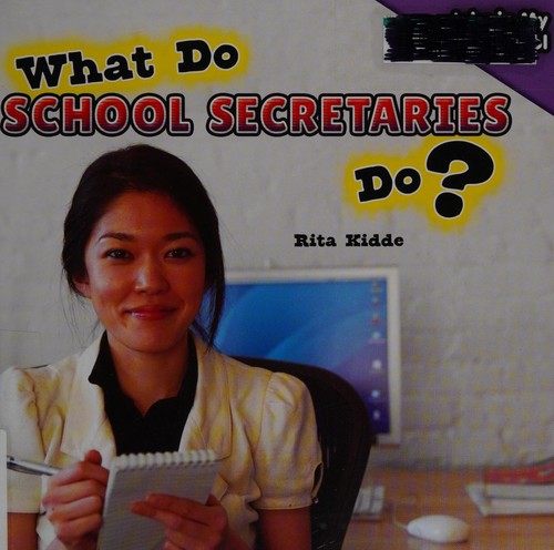 Cover for What do school secretaries do?