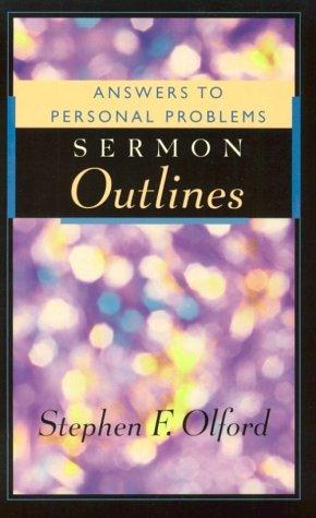 Cover for Answers to Personal Problems Sermon Outlines