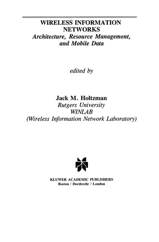 Cover for Wireless Information Networks