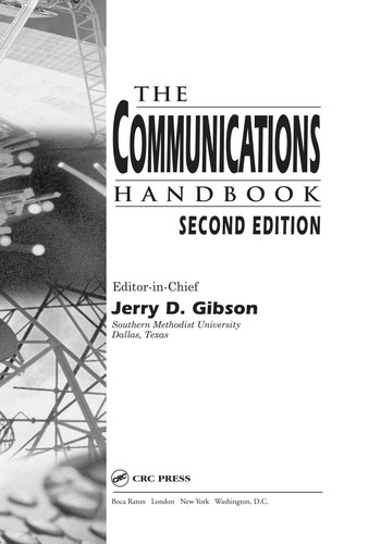 Cover for The communications handbook