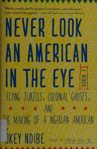 Cover for Never look an American in the eye
