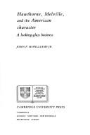 Cover for Hawthorne, Melville, and the American character