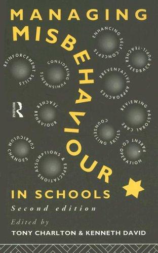 Cover for Managing misbehaviour in schools