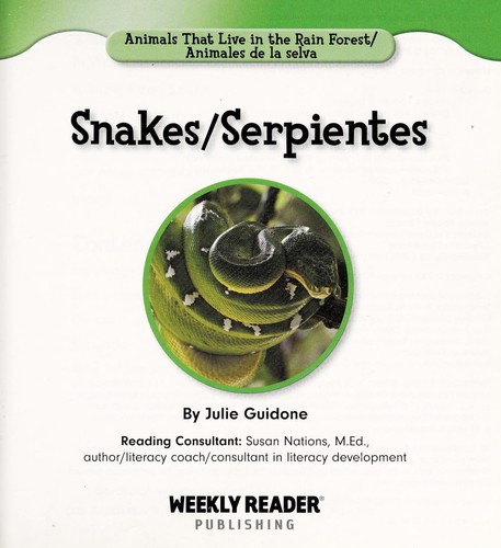 Cover for Snakes =