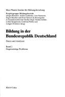 Cover for Bildung in der Bundesrepublik Deutschland