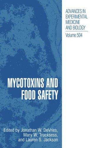 Cover for Mycotoxins and Food Safety (Advances in Experimental Medicine and Biology, Volume 504) (Advances in Experimental Medicine and Biology)