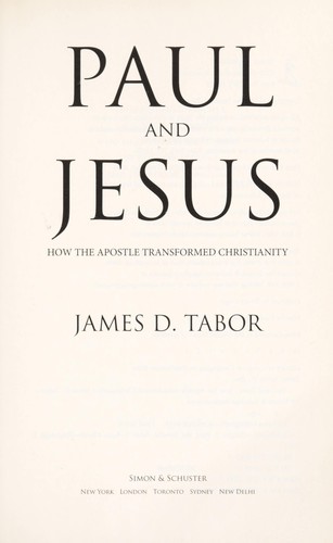 Cover for Paul and Jesus
