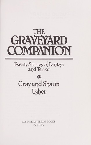 Cover for The graveyard companion : twenty stories of fantasy and terror