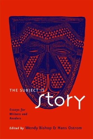 Cover for The subject is story