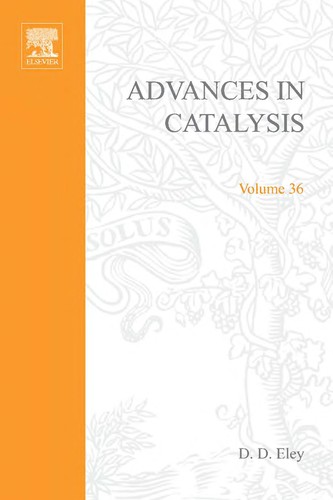 Cover for Advances in Catalysis, 36