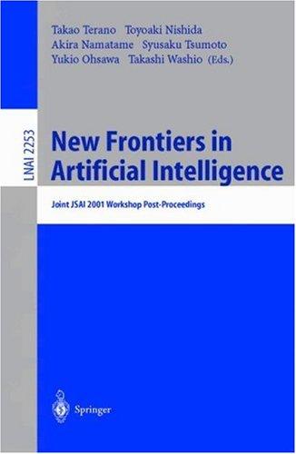 Cover for New Frontiers in Artificial Intelligence