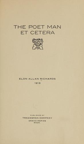 Cover for The poet man, et cetera