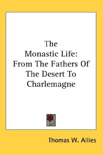 Cover for The Monastic Life