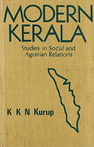 Cover for Modern Kerala