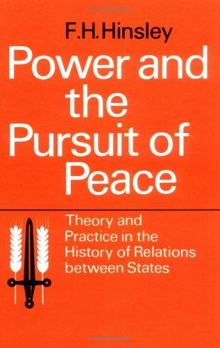 Cover for Power and the pursuit of peace