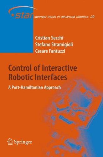 Cover for Control of Interactive Robotic Interfaces