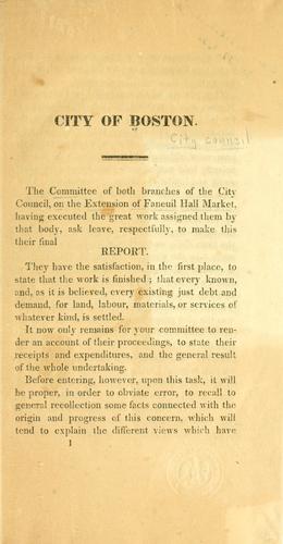 Cover for [Report of]