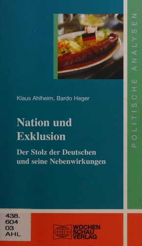 Cover for Nation und Exklusion
