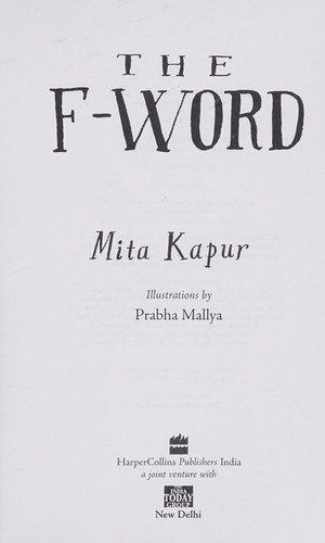 Cover for The f-word