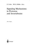 Cover for Signaling mechanisms in protozoa and invertebrates
