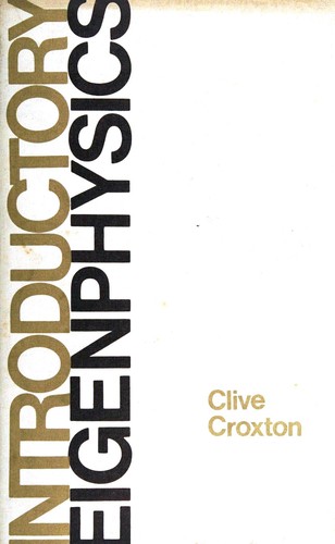 Cover for Introductory eigenphysics