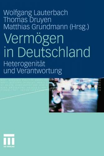 Cover for Vermo gen in Deutschland