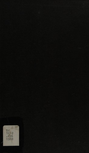 Cover for Ethics in Context