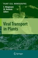 Cover for Viral transport in plants